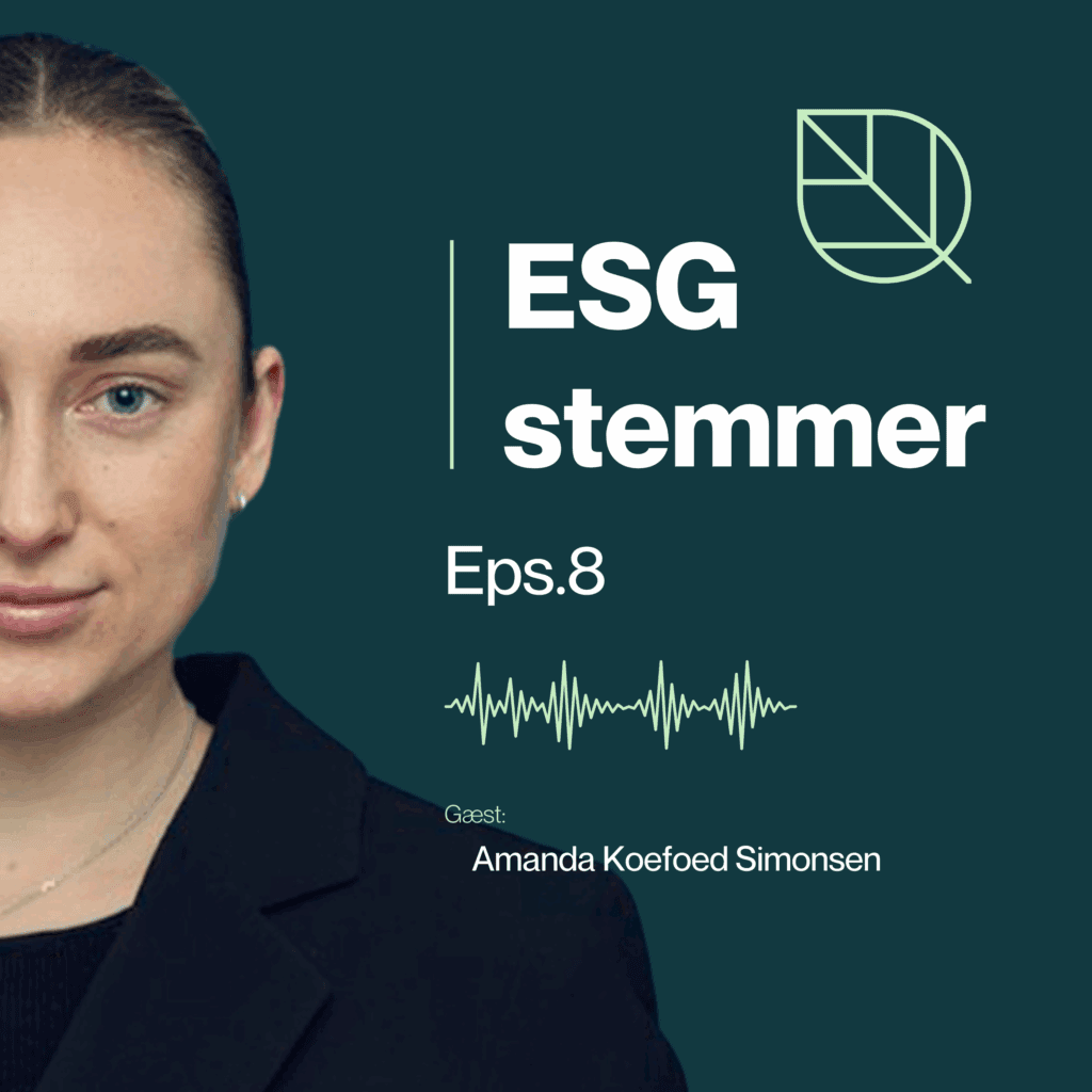 ESG stemmer Podcast med Amanda Koefoed Simonsen